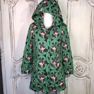 Boden Hooded Fleece Lined Rain Coat